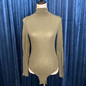 Leith sheer solid bodysuit